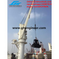 Wire Rope Luffing Box Type Boom Marine Crane